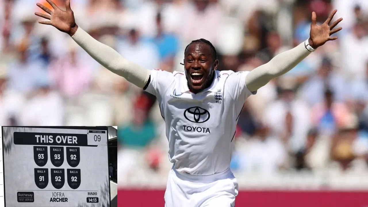 Watch: Jofra Archer unleashes hell at Lord’s, torments Ravindra Jadeja, Nitish Kumar Reddy with fastest-ever spell