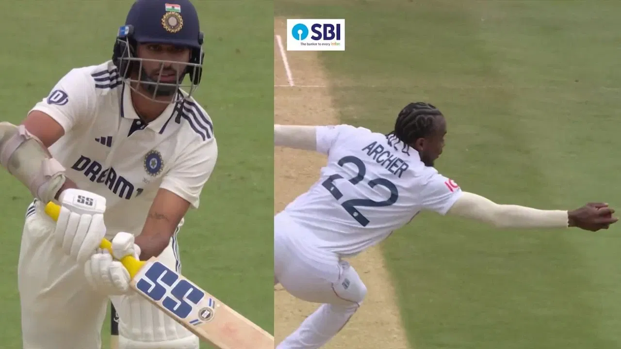 Watch: Jofra Archer takes one-handed blinder to dismiss Washington Sundar in Lord’s Test