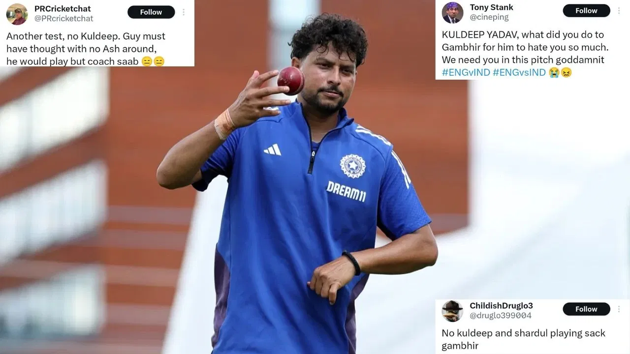 ‘Kuldeep Yadav, what did you do to Gautam Gambhir?’ – Twitter reacts to spinner’s snub for Manchester Test