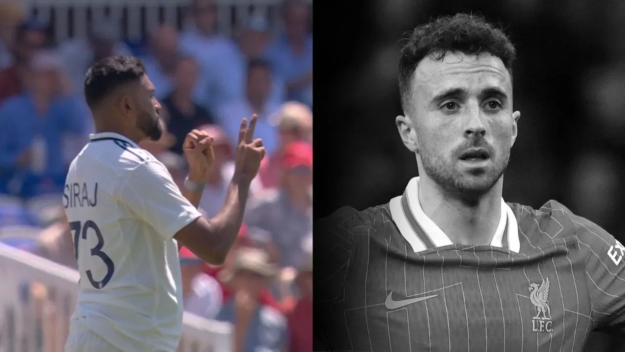 Watch: Mohammed Siraj gets emotional, namedrops Cristiano Ronaldo while explaining tribute to Diogo Jota