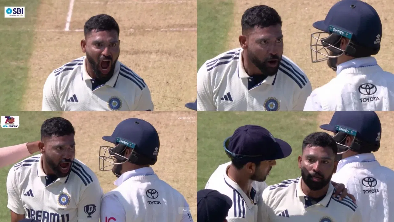 Watch: Mohammed Siraj gives fiery send-off to Ben Duckett with roar and shoulder-bump, risks ICC ban