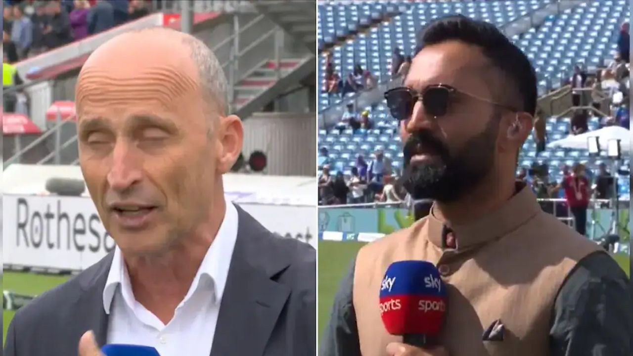 Dinesh Karthik DESTROYS Nasser Hussain after he laughs off Shubman Gill’s ‘90-seconds late’ critique