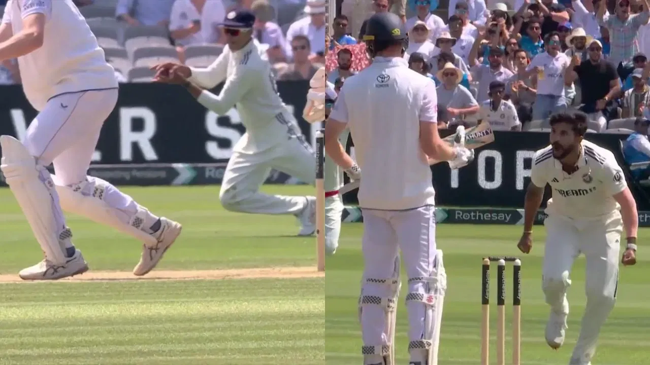 Watch: Nitish Kumar Reddy gives fiery send-off to Zak Crawley after Yashasvi Jaiswal’s screamer at Lord’s