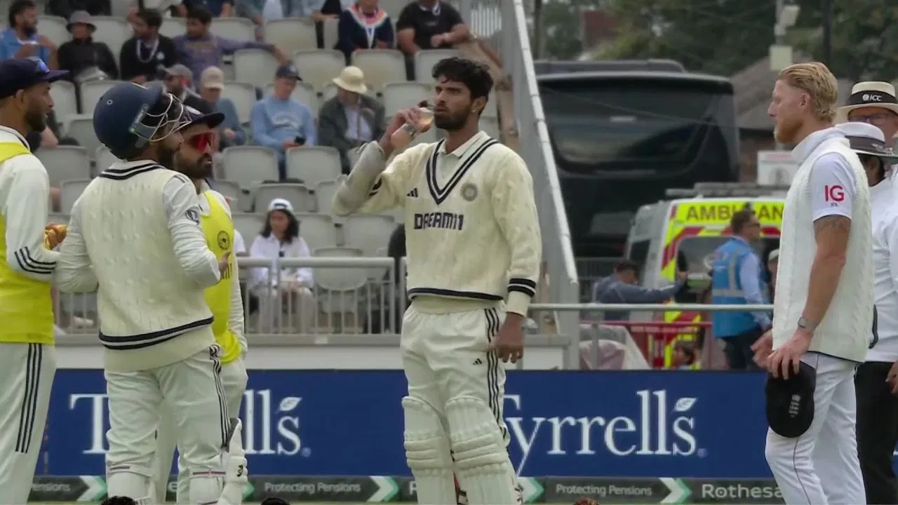 Watch: Absolute cinema! Ben Stokes offers handshake for draw, but Jadeja, Sundar refuse in Manchester Test
