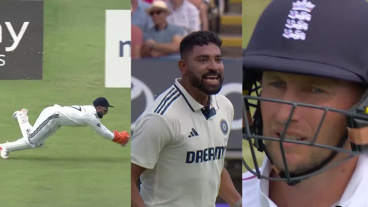 Watch: Rishabh Pant takes stunner to dismiss Joe Root as Mohammed Siraj rocks England with consecutive strikes