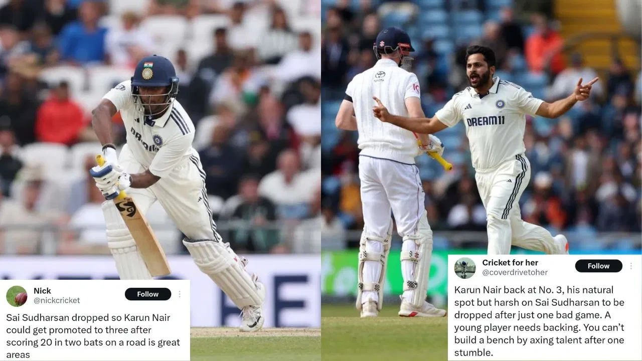 ‘Gautam Gambhir is a bloody fool’ – Twitter reacts as Sai Sudharsan, Shardul Thakur get dropped for 2nd Test