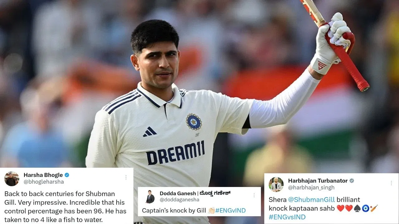 ‘Captaincy suits batter Shubman Gill’: Twitter reacts as India captain slams sensational ton in Edgbaston Test