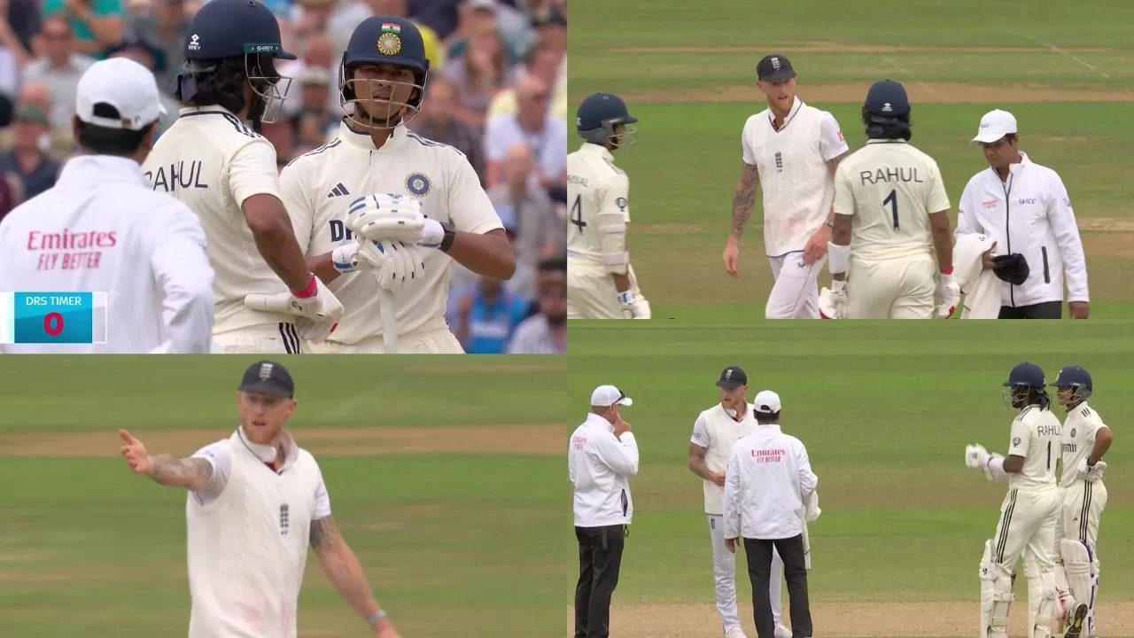 Watch: Ben Stokes fights with umpire after Yashasvi Jaiswal is allowed review despite DRS timer expiry