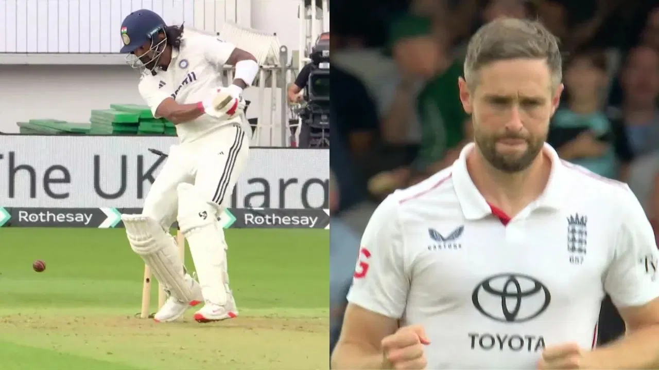 Watch: KL Rahul’s horrible shot gifts Chris Woakes early wicket in Oval Test