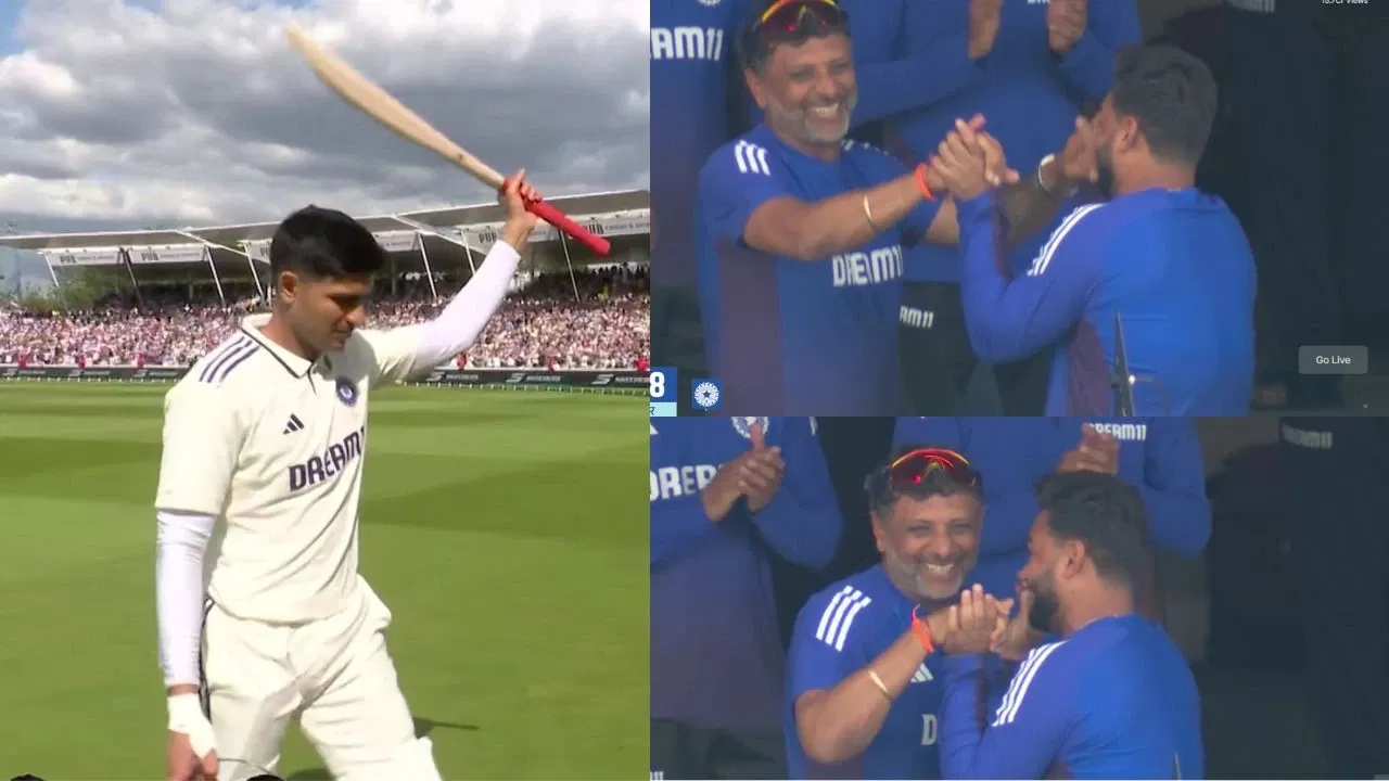 Watch: Rishabh Pant, India coach celebrate as Shubman Gill misses out on 300 at Edgbaston