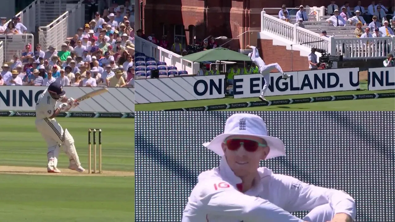 Watch: Zak Crawley pulls off stunning save to deny Rishabh Pant a six in Lord’s Test