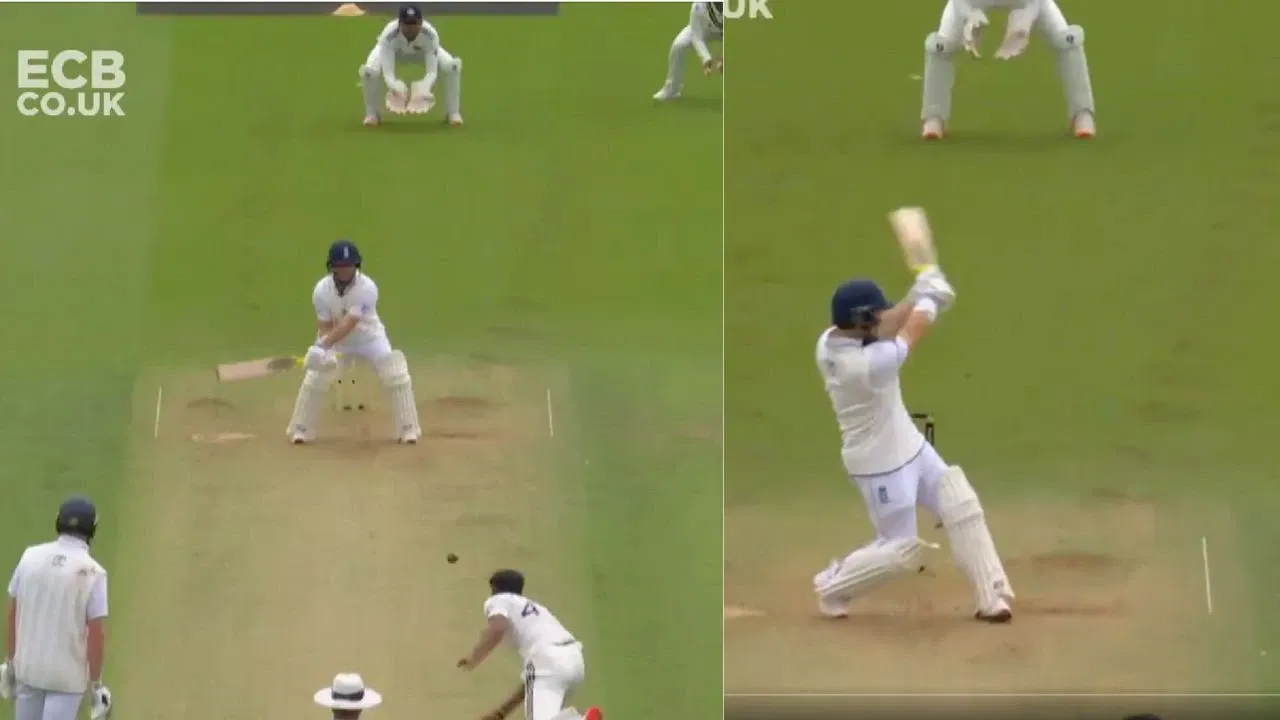 Watch: Ben Duckett plays ultra-rare reverse scoop off Akash Deep in Oval Test, joins exclusive 2-man club