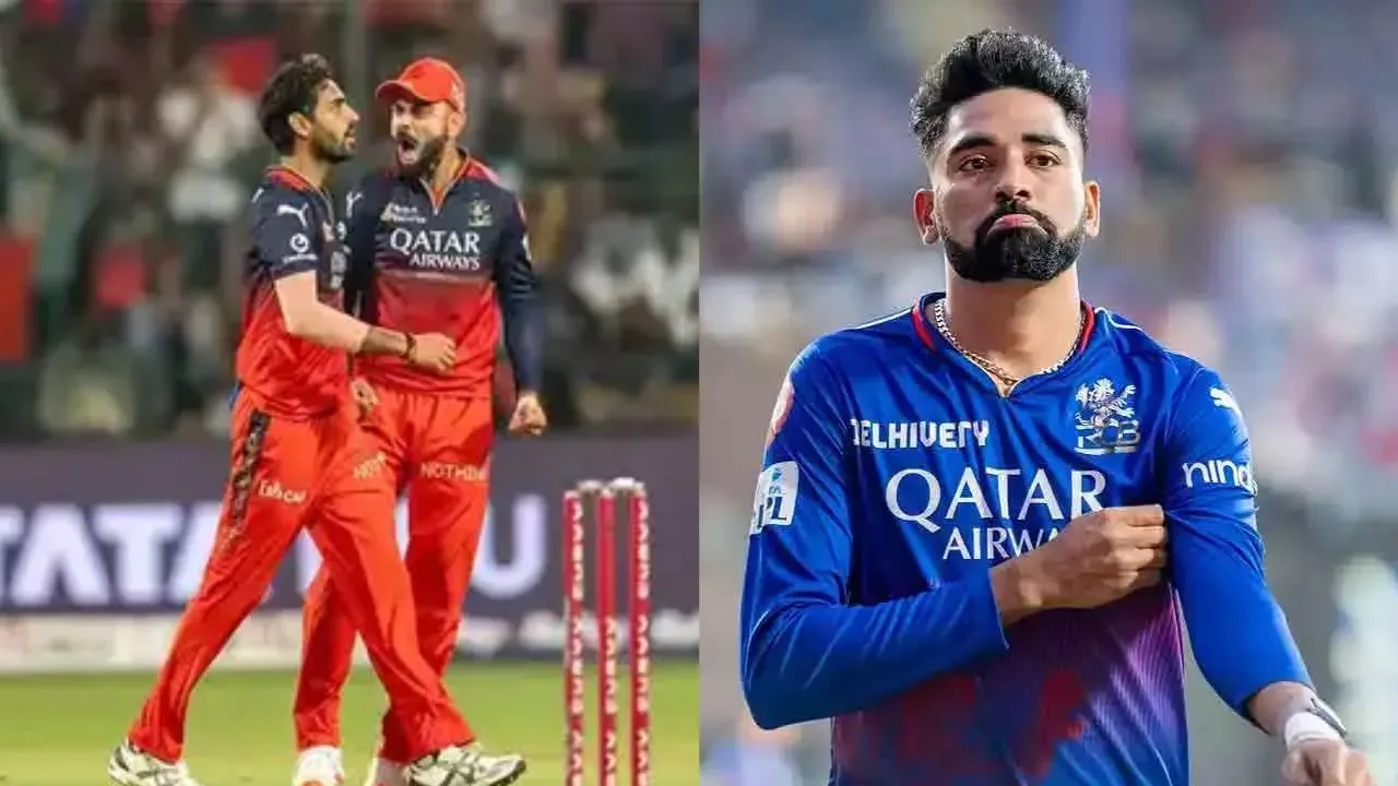 Bhuvneshwar Kumar the villain behind Mohammed Siraj-RCB separation in IPL