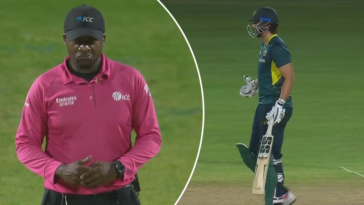 ICC brutally punishes Tim David for misbehaving with umpire