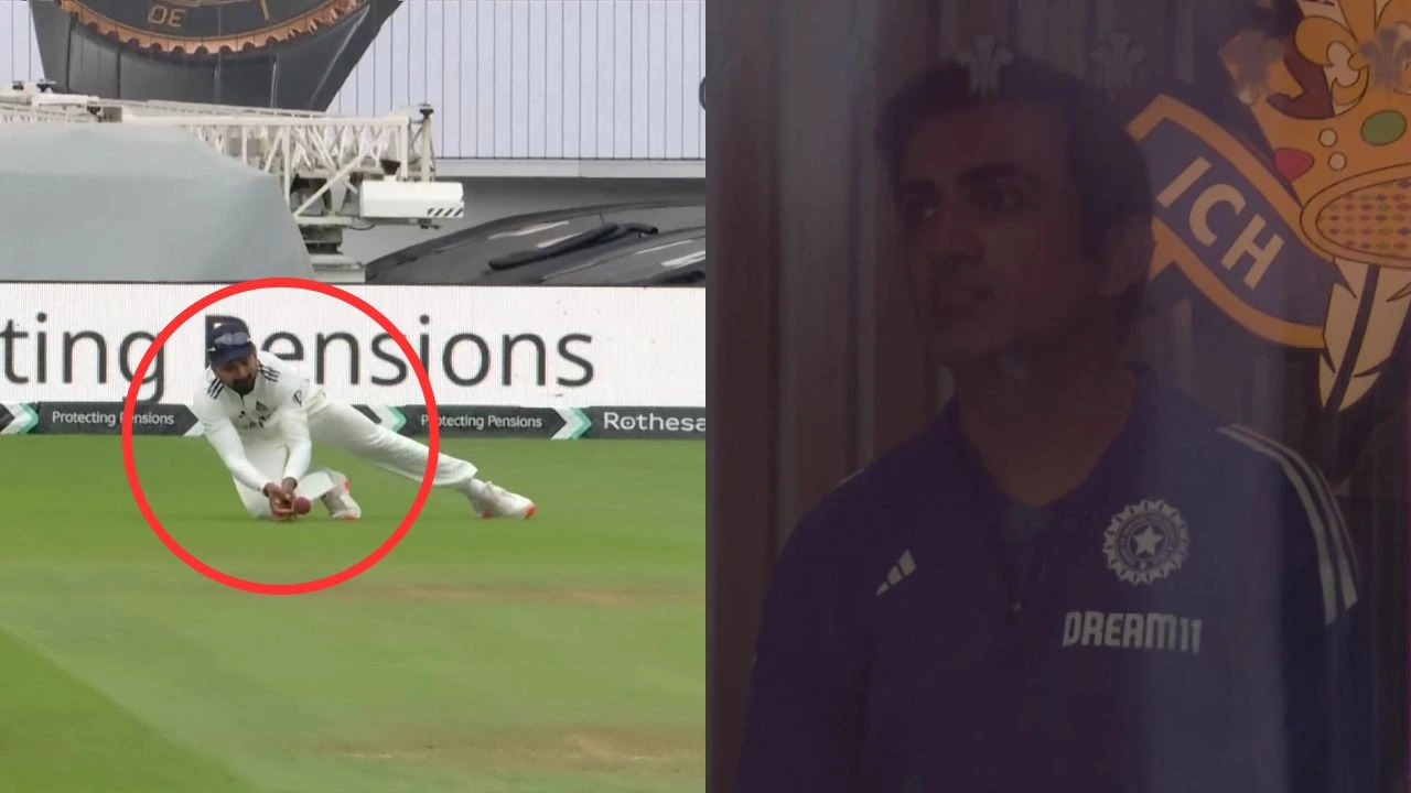 Watch: Gautam Gambhir explodes as KL Rahul drops Gus Atkinson on Day 5 of Oval Test thriller