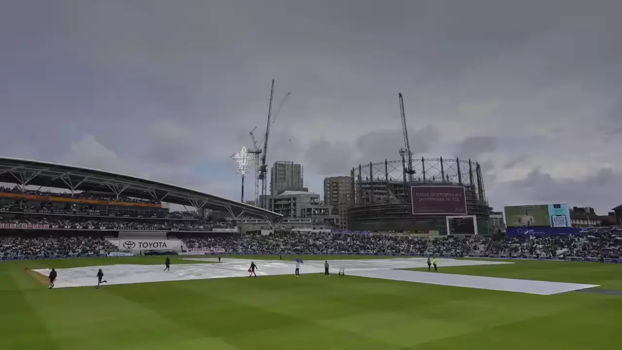 India vs England Weather Report Day 4, Oval Test 2025