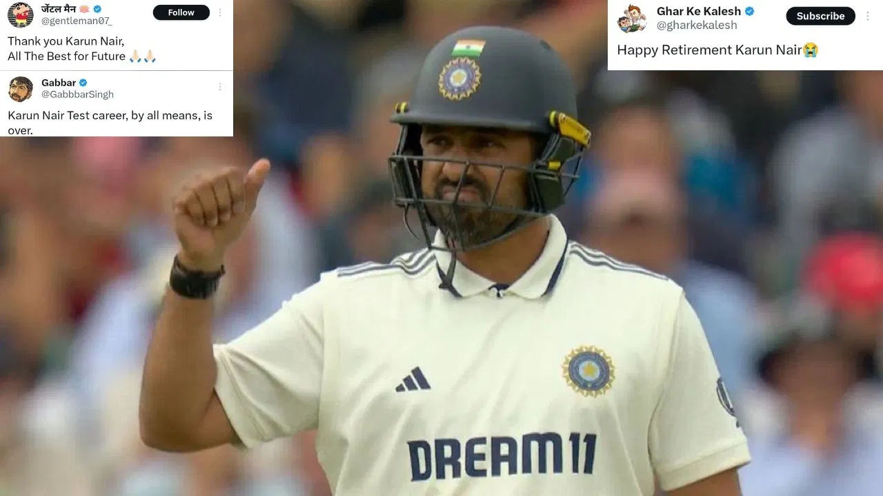 ‘We should never see this fraud again near Indian dressing room’: Karun Nair slammed after pathetic comeback