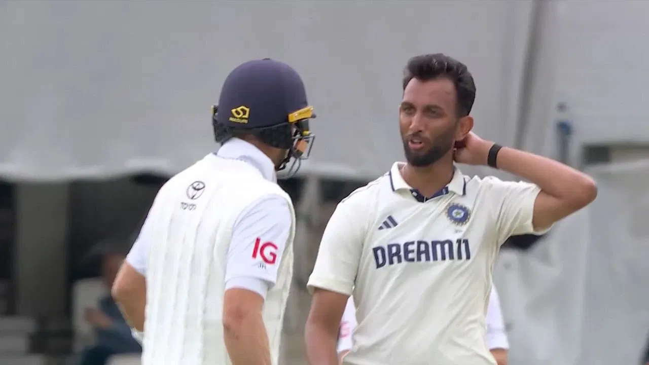 Watch: Prasidh Krishna reignites fiery feud with Joe Root on Day 4 of Oval Test!!