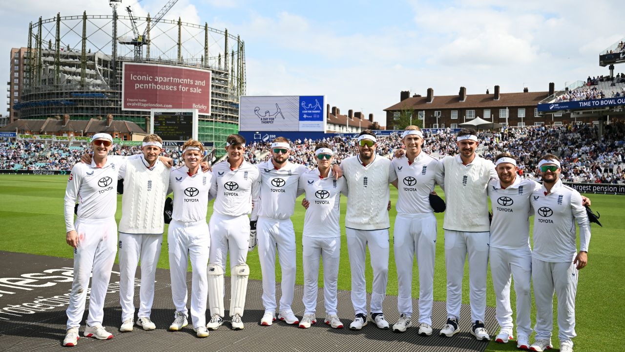 Revealed: Why England players and fans are wearing white headbands in Oval Test against India?