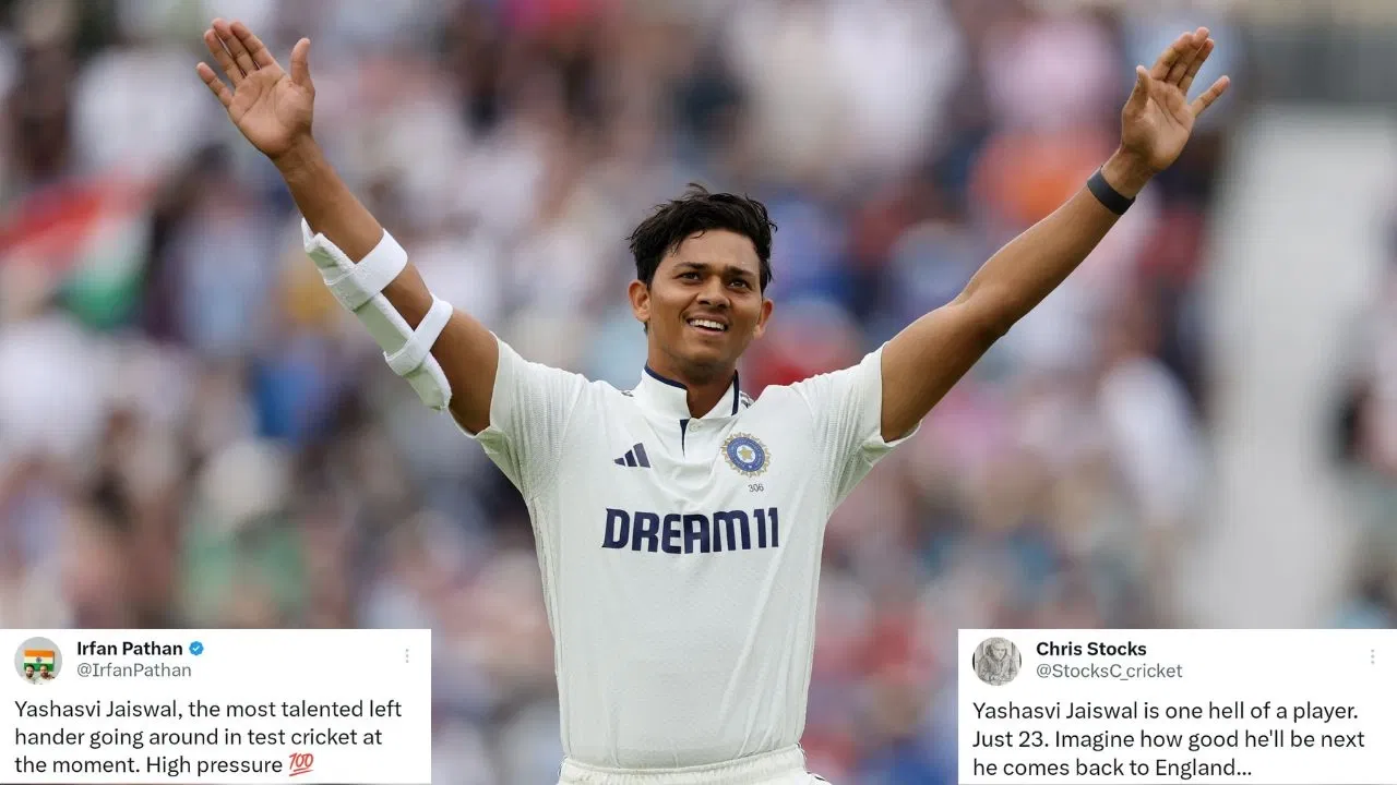 ‘Anything Shubman Gill does, Yashasvi Jaiswal can do even better’: Twitter reacts to opener’s Oval Test Ton