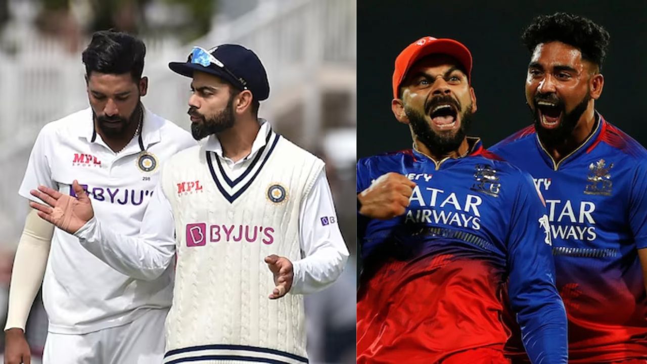 “See what Virat Kohli did as the captain”- Mohammed Siraj indirectly attacks Gautam Gambhir