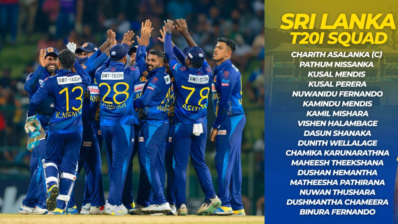 Sri Lanka T20 squad announced ahead of Asia Cup 2025; Veteran all-rounder snubbed