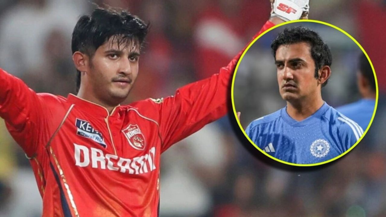 Priyansh Arya kicks aside Gautam Gambhir as he picks India’s Greatest Left-Hander