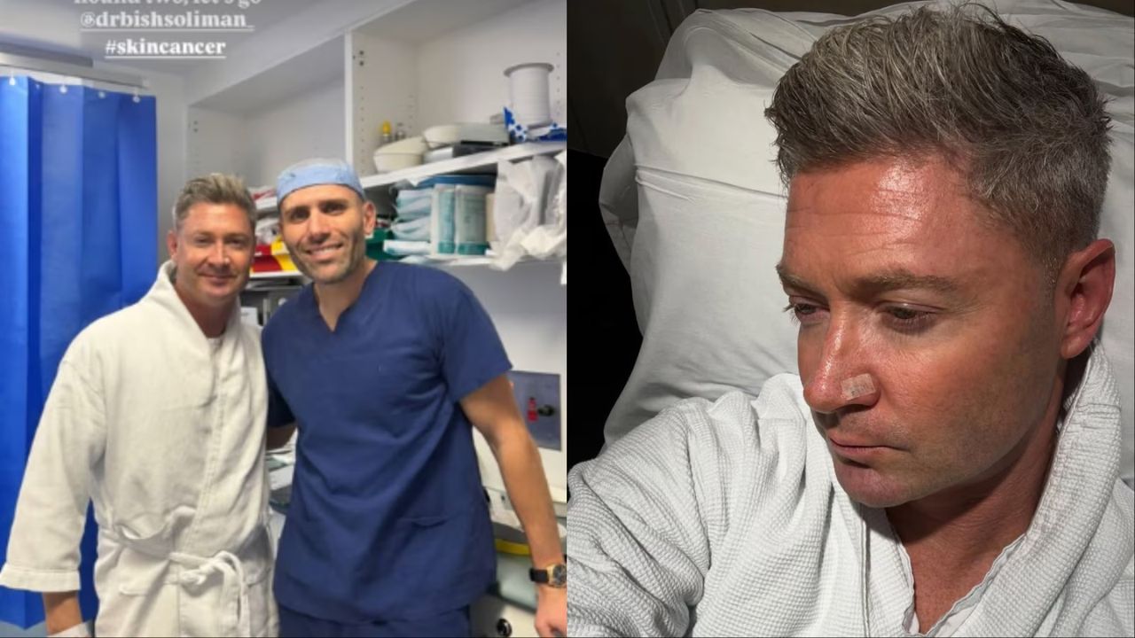 Michael Clarke shares big health update after 6th cancer surgery