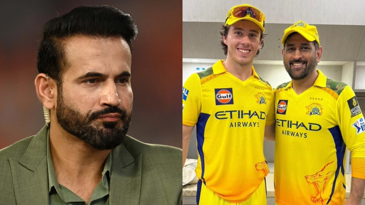 Dewald Brevis also set Hookah for MS Dhoni? South African slaps Irfan Pathan-led agenda