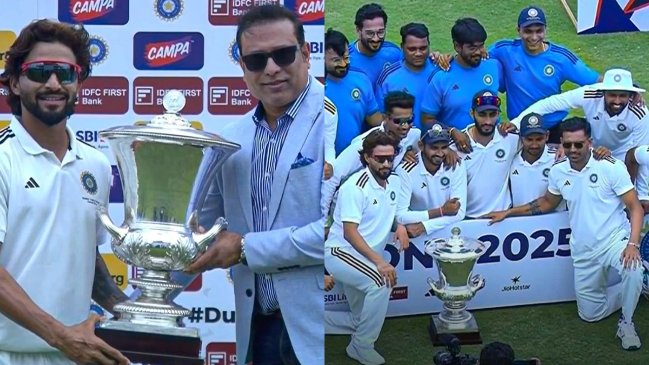 Rajat Patidar becomes India’s GOATED captain as Central Zone lifts Duleep Trophy 2025