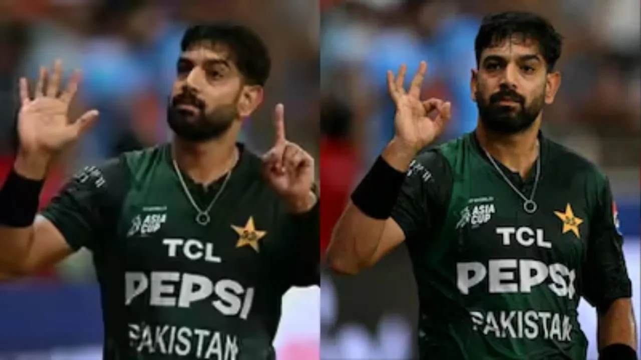 Haris Rauf risks ICC ban after Indian fans burn him alive in Dubai