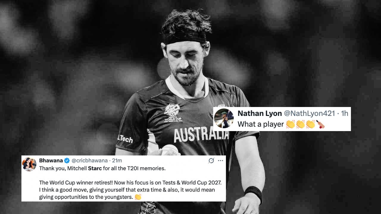“End of an Era”- Twitter pays tribute to Mitchell Starc after T20 retirement