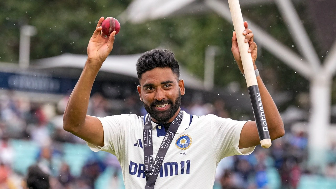 Mohammed Siraj beats Matt Henry to win ICC Player of the Month award for August 2025
