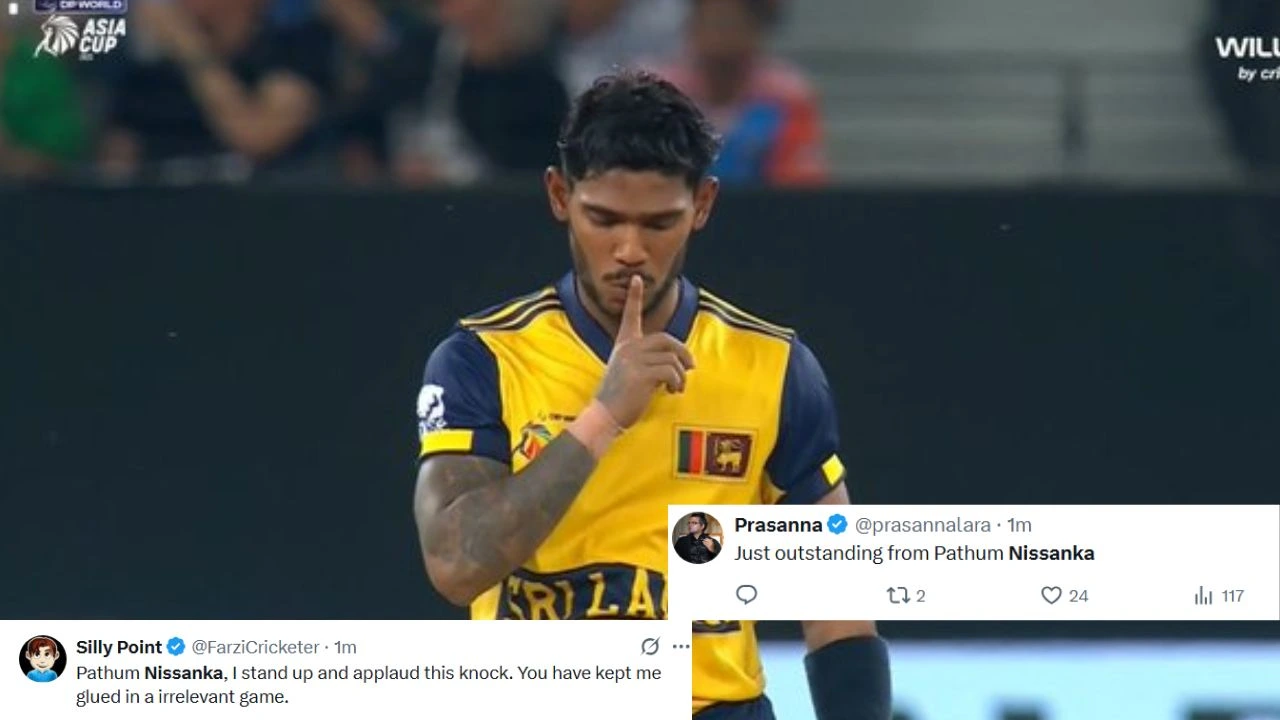 Watch: Pathum Nissanka pulls off ice-cold celebration after hitting century vs India in thriller; Fans stunned