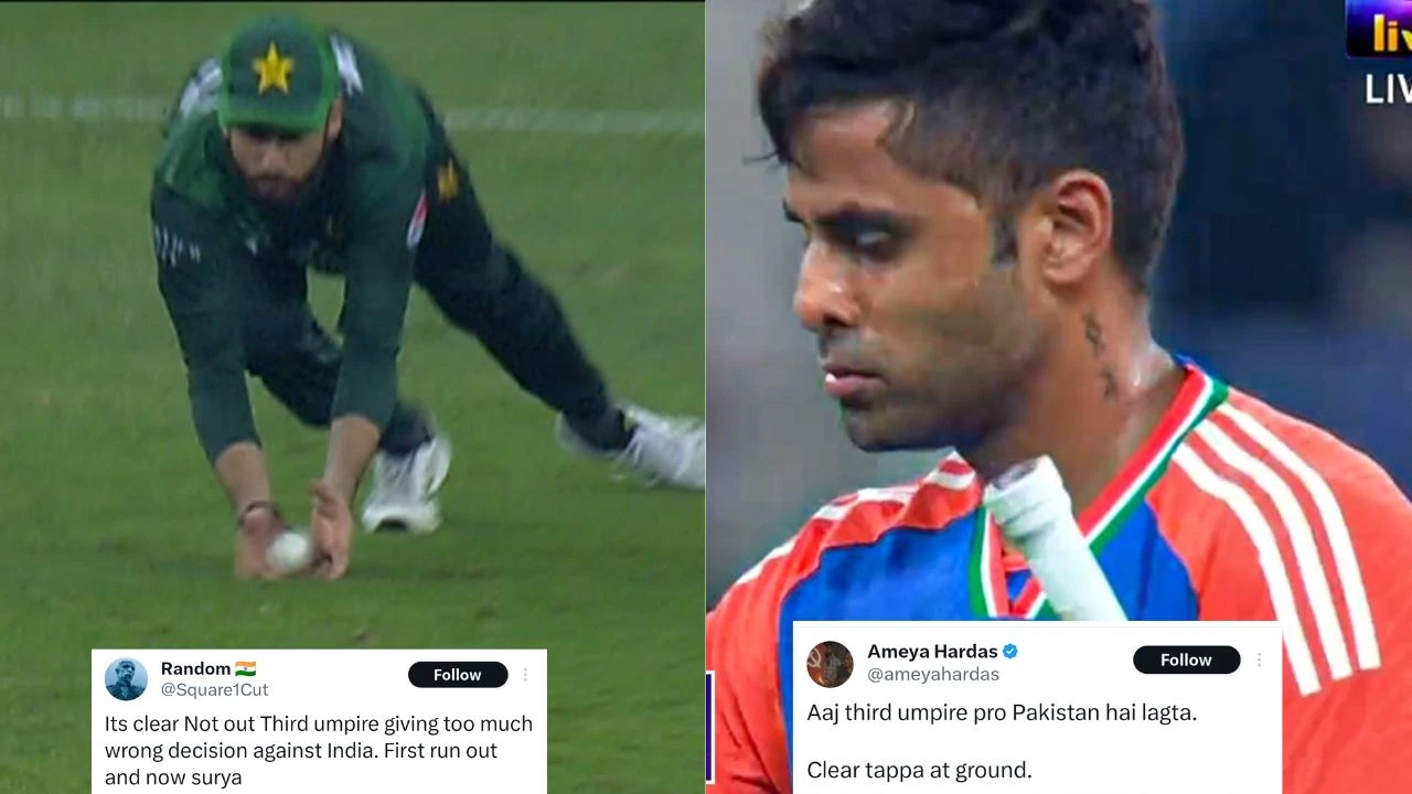 “It was not out”: Fans blast umpire after Salman Agha’s controversial catch to dismiss Suryakumar Yadav in Asia Cup final