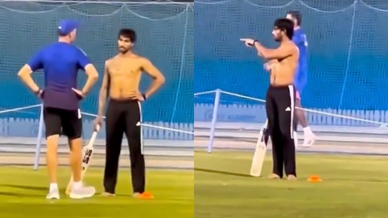 Tilak Varma Runs Naked In Indian Training, Reason Revealed