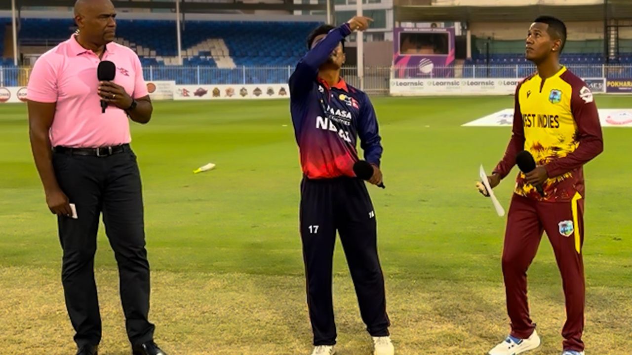 WI vs NEP Weather Report, Pitch Report of Sharjah- 2nd T20I, West Indies vs Nepal 2025