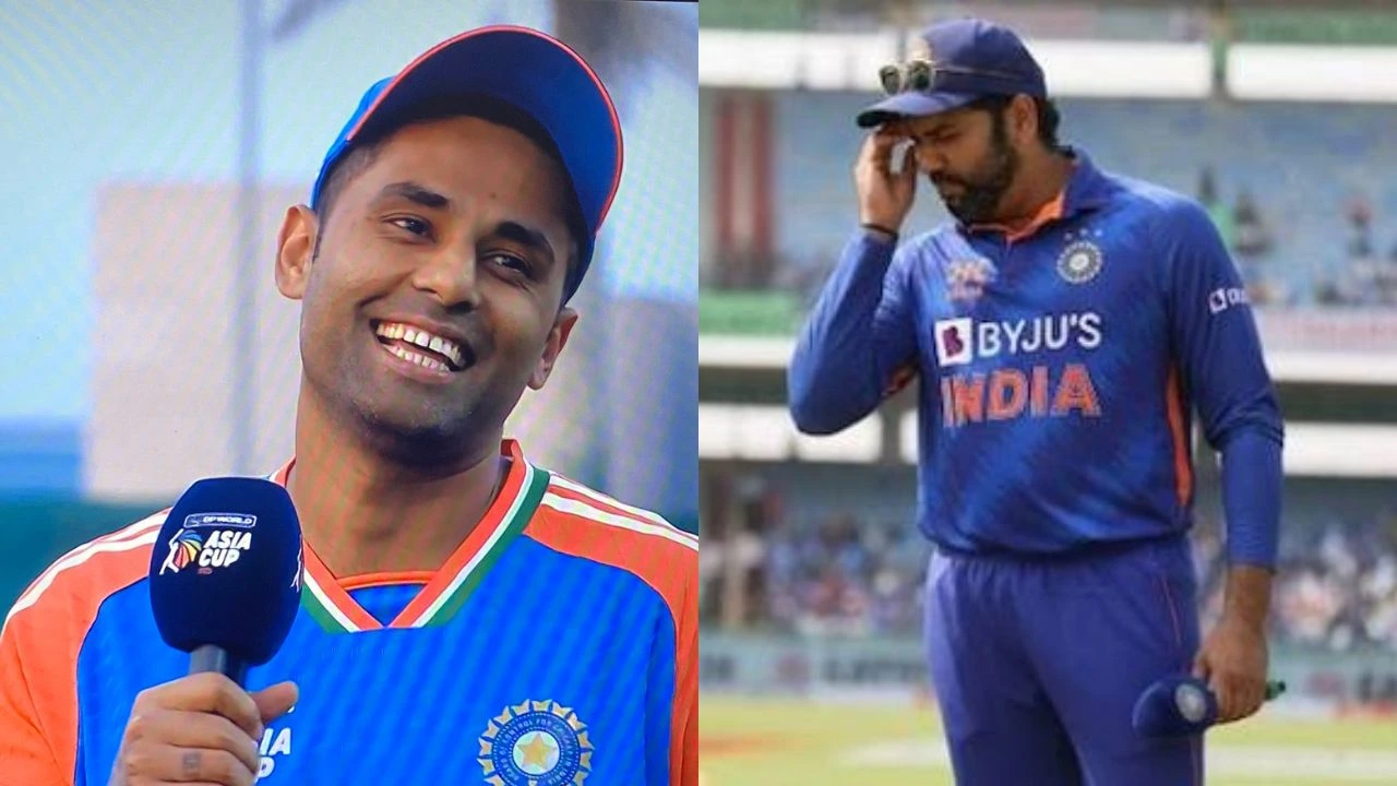 Watch: Suryakumar Yadav brutally trolls Rohit Sharma at toss after suffering huge brain-fade
