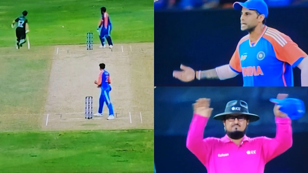 Watch: Suryakumar Yadav appeals for obstructing the field against Salman Agha, 3rd umpire says not out; India captain booed