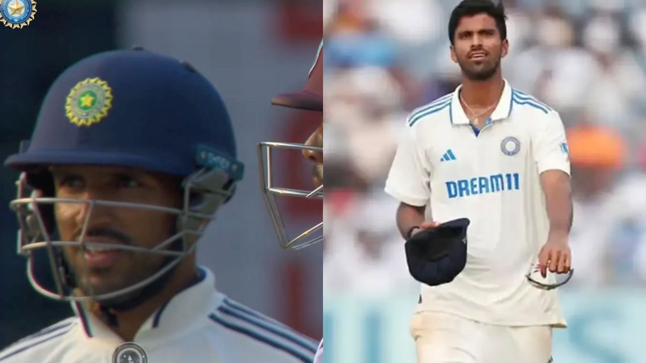 Watch- Yashasvi Jaiswal sledges Washington Sundar with ‘Washing Powder’; Dhruv Jurel shuts up