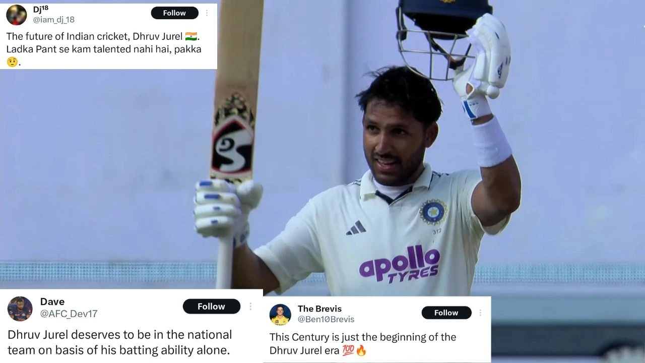“Rishabh Pant’s position is in danger”: Twitter reacts to Dhruv Jurel’s maiden Test hundred in Ahmedabad