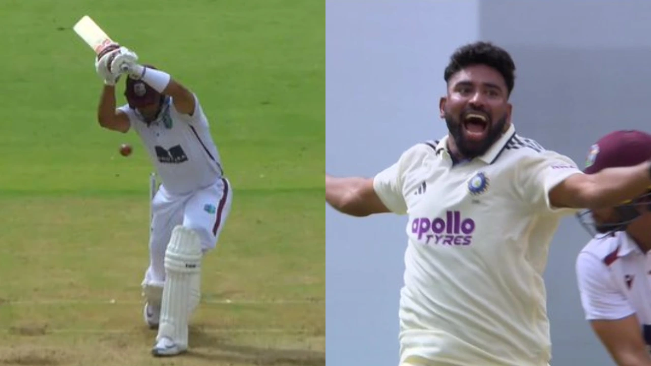 Watch- Mohammed Siraj rattles Brandon King’s stumps making the batter look a FOOL