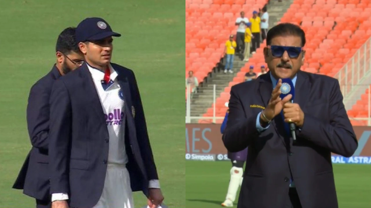 Watch- Ravi Shastri unfiltered at Toss; hypes Andy Pycroft, takes a dig at new sponsor Apollo Tyres