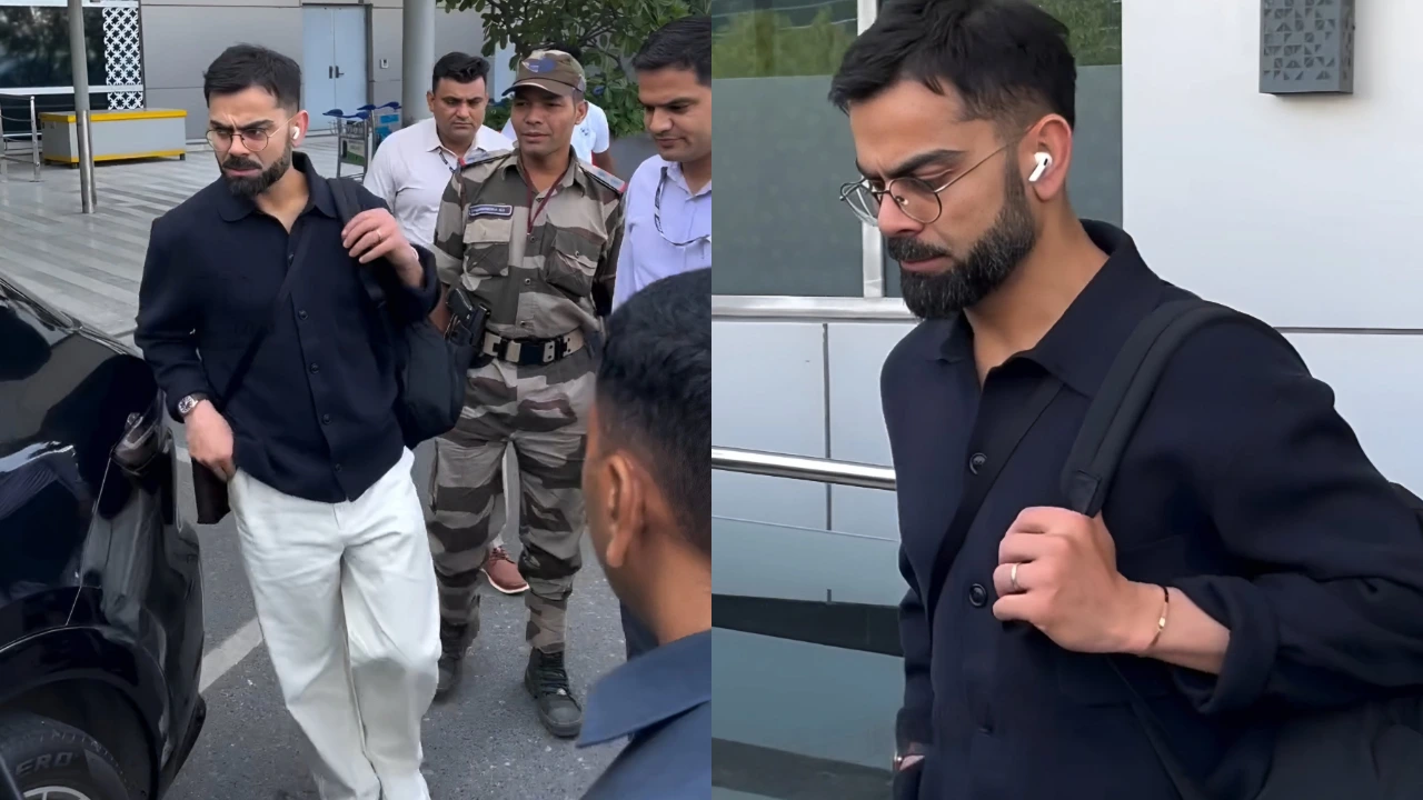 Virat Kohli shocks fans with his cold attitude as he arrives in Delhi ahead of Australia tour
