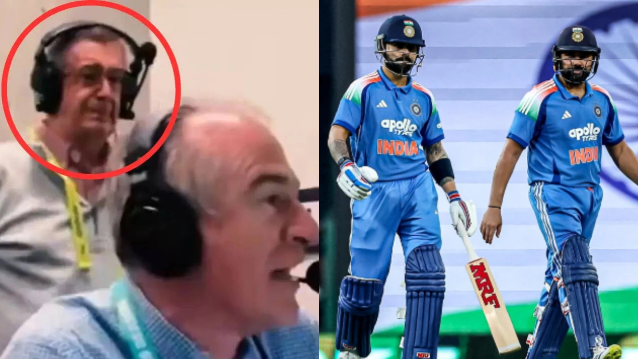 Watch: Australian commentator breaks down as Virat Kohli and Rohit Sharma bid goodbye to Australia