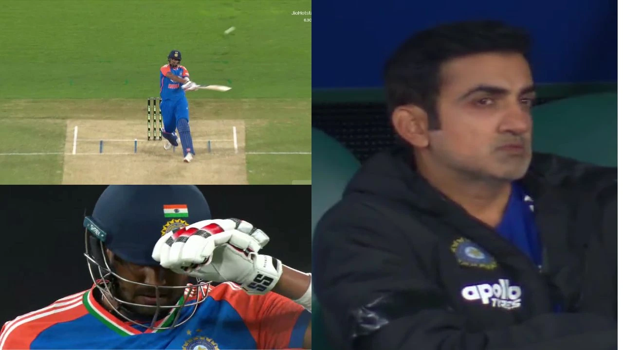 Gautam Gambhir beaming with pride as Harshit Rana launches Marcus Stoinis for huge 104-m six at MCG