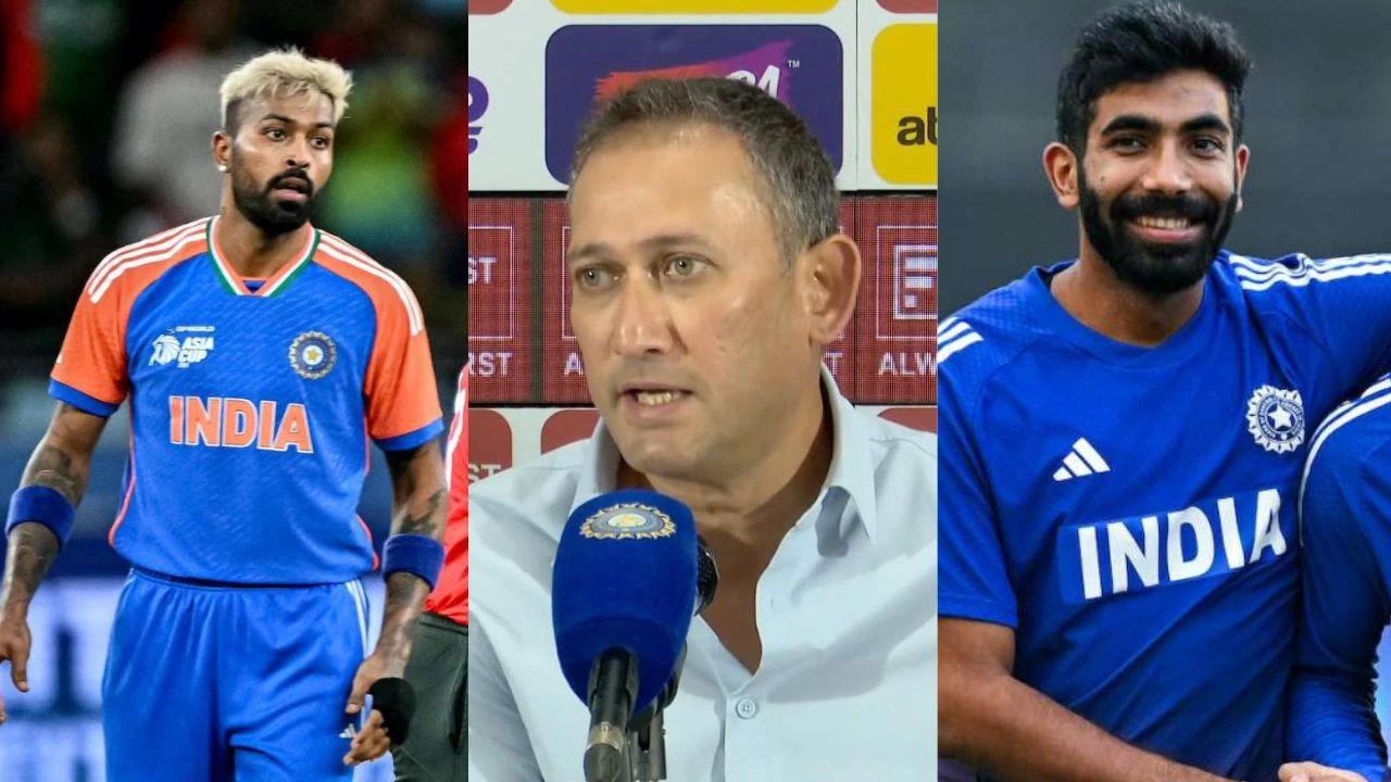 Ajit Agarkar drops colossal fitness update on Hardik Pandya, Jasprit Bumrah