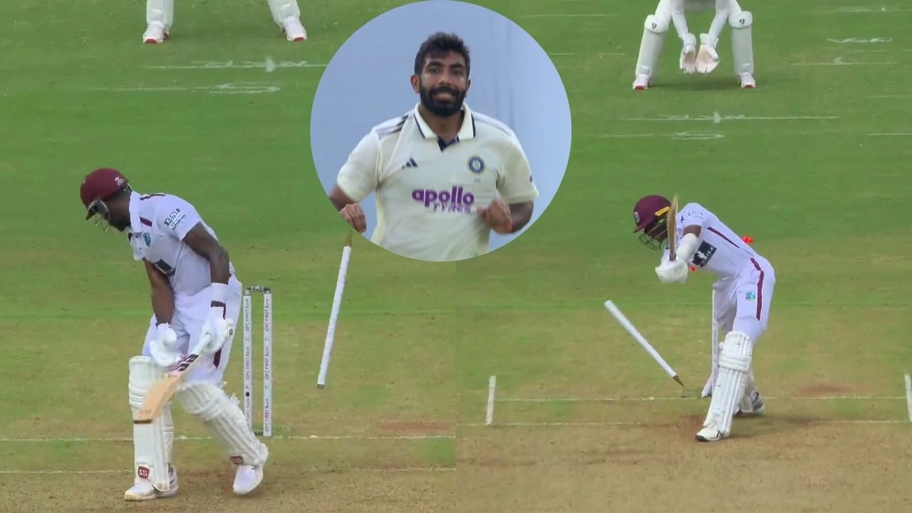 Watch: Jasprit Bumrah turns executioner; castles Justin Greaves, Johann Layne with deadly yorkers in 1st Test