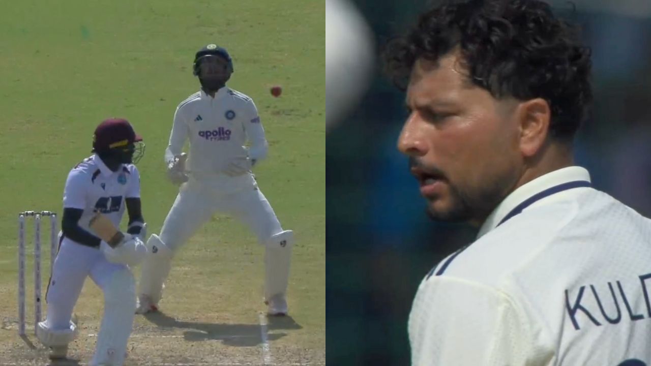 Watch: Kuldeep Yadav abuses Dhruv Jurel as he gets robbed off a 5-fer in Delhi Test