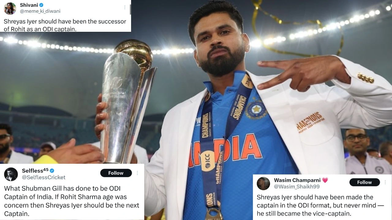‘Backing Virat Kohli, Rohit Sharma cost Shreyas Iyer ODI captaincy’: Fans slam BCCI as Shubman Gill named captain